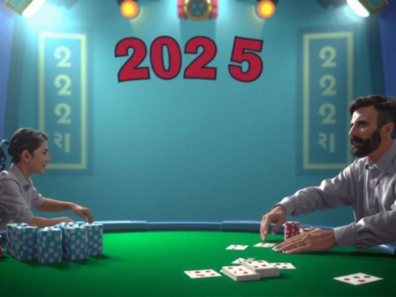 Indian poker players strategizing in 2025